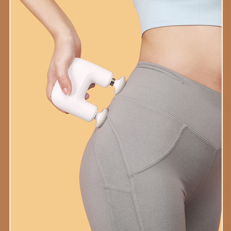 Experience Ultimate Relaxation with the Mute Double-headed Massage Gun